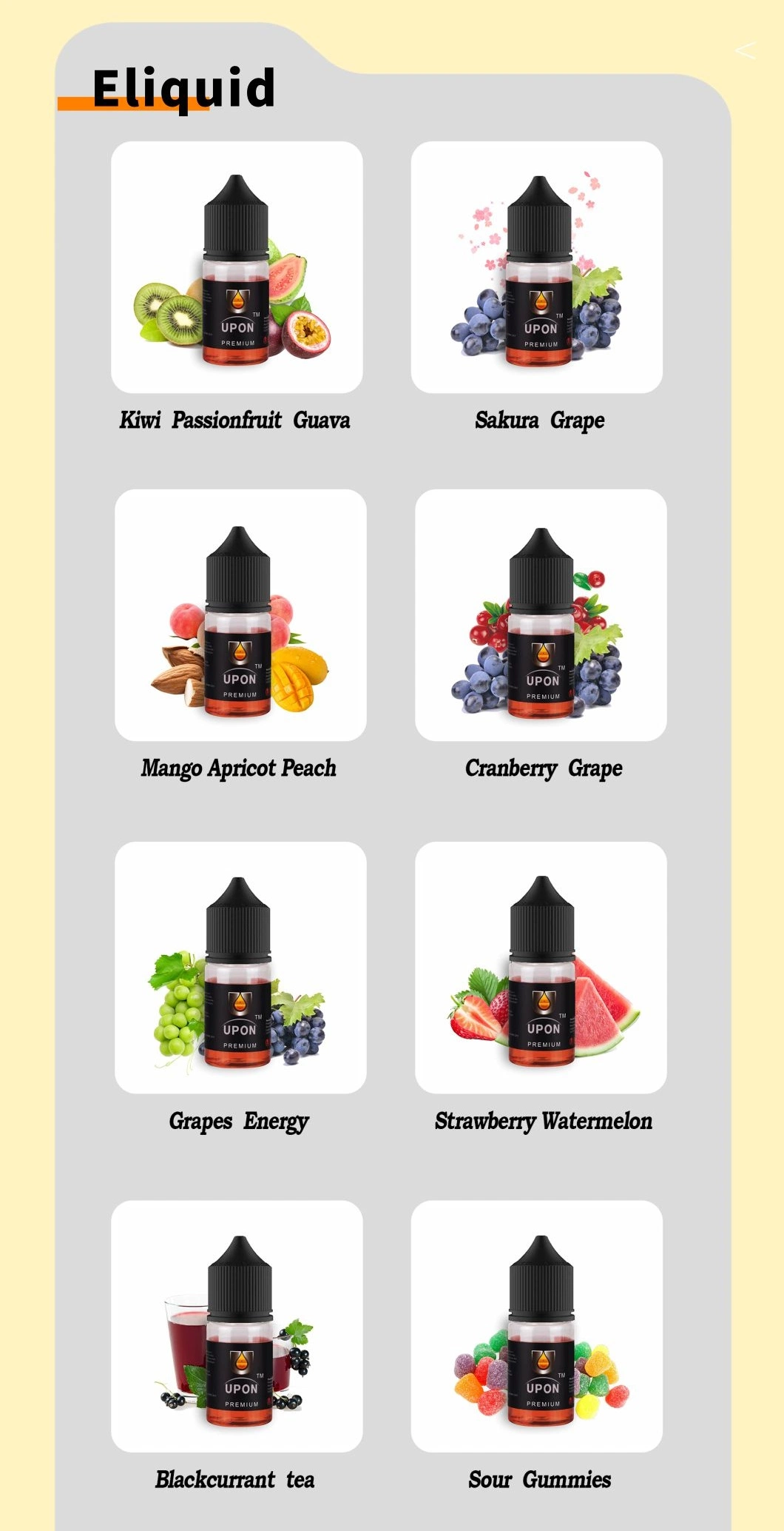 Lip Smacking Flavor of Apple Licorice E-Liquid Dressed with Sweet Sour Sugar Synthetic Nicotine E-Liquid OEM ODM E-Juice Vape Juice for Cartridges